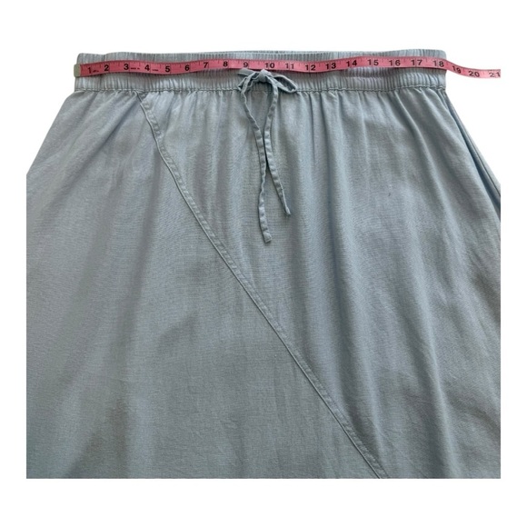 DKNY Women’s Pull On Draw String Casual Linen Blend Skirt - Size XL - Picture 9 of 12
